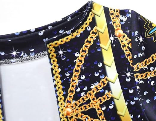 Mira Golden Stage Black Costume for Kids