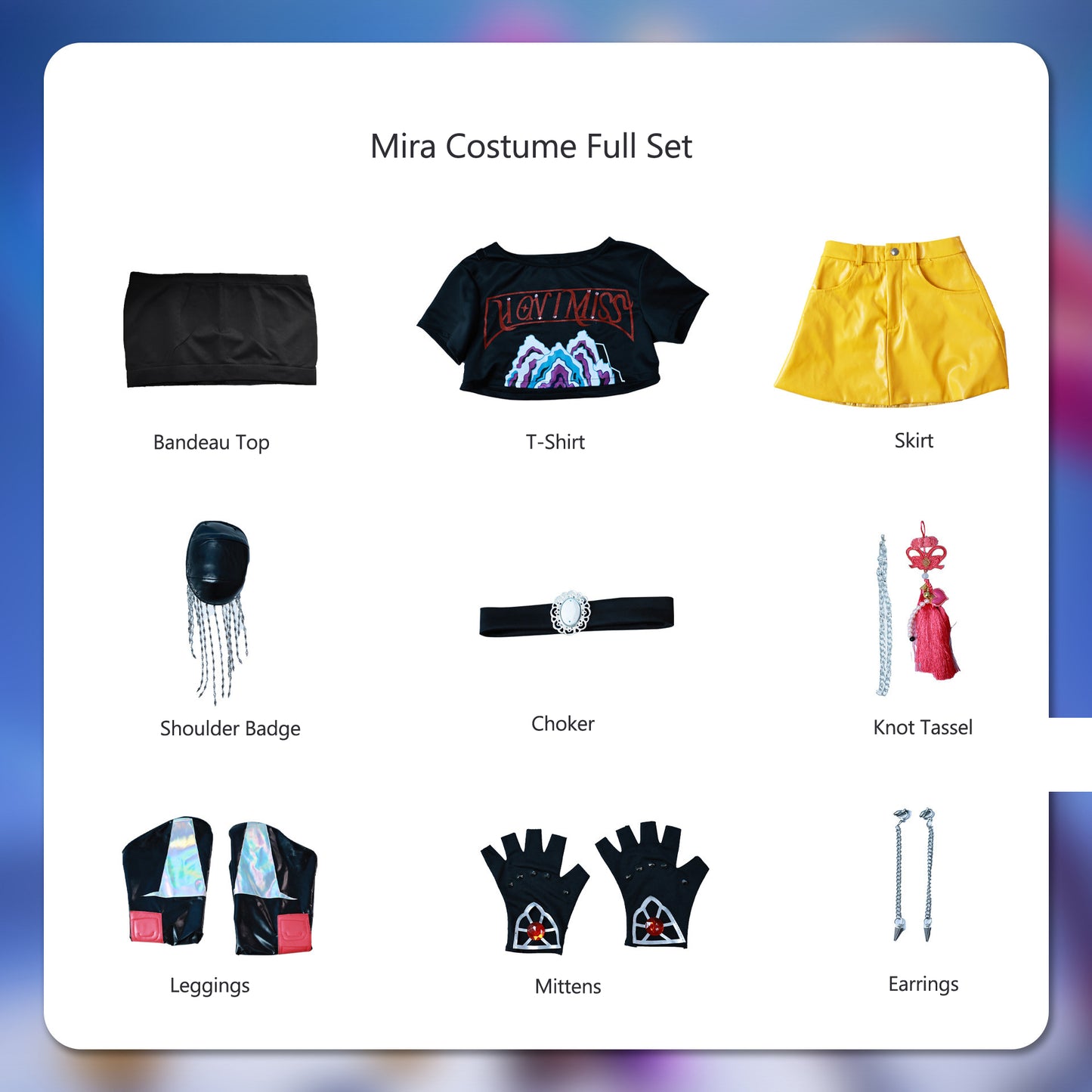Mira Pre Stage Costume for Kids and Adults. Premium